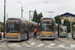 Bombardier Flexity Outlook Cityrunner T3000 n°3049 et n°3012 sur la ligne 82 (STIB - MIVB) à Bruxelles (Brussel)