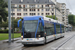 Bombardier TVR n°502 (4002 XX 14) sur la ligne A (Twisto) à Caen