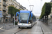 Bombardier TVR n°501 (4001 XX 14) sur la ligne A (Twisto) à Caen