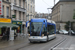 Bombardier TVR n°501 (4016 XX 14) sur la ligne A (Twisto) à Caen