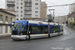 Bombardier TVR n°501 (4001 XX 14) sur la ligne A (Twisto) à Caen