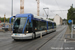 Bombardier TVR n°516 (4016 XX 14) sur la ligne A (Twisto) à Caen