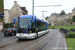 Bombardier TVR n°506 (4006 XX 14) sur la ligne B (Twisto) à Caen