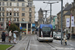 Bombardier TVR n°506 (4006 XX 14) sur la ligne B (Twisto) à Caen