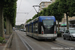 Bombardier TVR n°508 (4008 XX 14) sur la ligne B (Twisto) à Caen