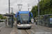 Bombardier TVR n°504 (4004 XX 14) sur la ligne B (Twisto) à Caen