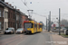 BN LRV n°7411 sur la ligne M3 (TEC) à Charleroi