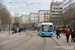 Adtranz 6NGT-LDE Variotram (Variobahn) n°611 sur la ligne 2 (VMS) à Chemnitz