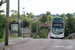 Volvo B5TL Hybrid Wright Eclipse Gemini 3 (BF15 KFJ) sur la ligne X31 (Faresaver) à Corsham