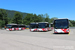 Mercedes-Benz O 530 Citaro II n°5606 (JU 31024), Solaris Urbino IV 12 n°11749 (JU 36180), et Mercedes-Benz O 530 Citaro C2 Hybrid n°10987 (JU 43865) et n°11323 (JU 52433) à Delémont