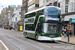 Volvo B5TL Hybrid Wright Eclipse Gemini 3 II n°1058 (SJ18 NFK) sur la ligne 124 (TfE) à Edimbourg (Edinburgh)