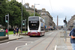 Volvo B5TL Alexander Dennis Enviro400 MMC n°608 (SJ21 WYK) sur la ligne 25 (TfE) à Edimbourg (Edinburgh)