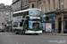 Volvo B5L Hybrid Wright Eclipse Gemini 3 II n°574 (SJ67 MFN) sur la ligne 43 (TfE) à Edimbourg (Edinburgh)