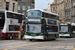 Volvo B5L Hybrid Wright Eclipse Gemini 3 II n°586 (SJ67 MGY) sur la ligne 43 (TfE) à Edimbourg (Edinburgh)