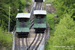 Rames Von Roll sur le funiculaire de Fribourg (Freiburg)