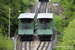 Rames Von Roll sur le funiculaire de Fribourg (Freiburg)