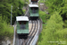 Rames Von Roll sur le funiculaire de Fribourg (Freiburg)