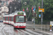 Duewag GT8D-MN-Z n°264 sur la ligne 2 (RVF) à Fribourg-en-Brisgau (Freiburg im Breisgau)