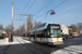 Bombardier Siemens NGT6 Hermelijn n°6316 sur la ligne 1 (De Lijn) à Gand (Gent)