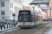 Bombardier Siemens NGT6 Hermelijn n°6313 sur la ligne 1 (De Lijn) à Gand (Gent)