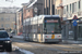 Bombardier Siemens NGT6 Hermelijn n°6338 sur la ligne 1 (De Lijn) à Gand (Gent)