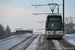 Bombardier Siemens NGT6 Hermelijn n°6308 sur la ligne 1 (De Lijn) à Gand (Gent)