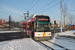 Bombardier Siemens NGT6 Hermelijn n°6301 sur la ligne 1 (De Lijn) à Gand (Gent)