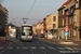 Bombardier Siemens NGT6 Hermelijn n°6338 sur la ligne 1 (De Lijn) à Gand (Gent)