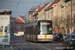 Bombardier Siemens NGT6 Hermelijn n°6303 sur la ligne 1 (De Lijn) à Gand (Gent)