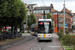 Bombardier Siemens NGT6 Hermelijn n°6325 sur la ligne 1 (De Lijn) à Gand (Gent)