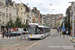 Bombardier Flexity 2 n°6357 sur la ligne 1 (De Lijn) à Gand (Gent)