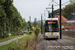 Bombardier Siemens NGT6 Hermelijn n°6307 sur la ligne 1 (De Lijn) à Gand (Gent)