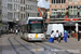 Bombardier Siemens NGT6 Hermelijn n°6327 sur la ligne 1 (De Lijn) à Gand (Gent)