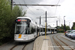 Bombardier Flexity 2 n°6358 sur la ligne 1 (De Lijn) à Gand (Gent)