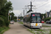 Bombardier Siemens NGT6 Hermelijn n°6315 sur la ligne 1 (De Lijn) à Gand (Gent)