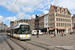 Bombardier Siemens NGT6 Hermelijn n°6327 sur la ligne 1 (De Lijn) à Gand (Gent)