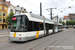 Bombardier Siemens NGT6 Hermelijn n°6340 sur la ligne 1 (De Lijn) à Gand (Gent)