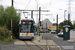 Bombardier Siemens NGT6 Hermelijn n°6302 sur la ligne 1 (De Lijn) à Gand (Gent)