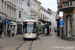 Bombardier Flexity 2 n°6361 sur la ligne 1 (De Lijn) à Gand (Gent)