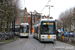 Bombardier Siemens NGT6 Hermelijn n°6327 sur la ligne 2 (De Lijn) à Gand (Gent)