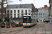 Bombardier Siemens NGT6 Hermelijn n°6325 sur la ligne 2 (De Lijn) à Gand (Gent)