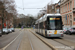 Bombardier Siemens NGT6 Hermelijn n°6303 sur la ligne 2 (De Lijn) à Gand (Gent)