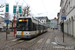 Bombardier Siemens NGT6 Hermelijn n°6325 sur la ligne 2 (De Lijn) à Gand (Gent)