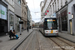 Bombardier Siemens NGT6 Hermelijn n°6325 sur la ligne 2 (De Lijn) à Gand (Gent)