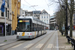 Bombardier Siemens NGT6 Hermelijn n°6327 sur la ligne 2 (De Lijn) à Gand (Gent)