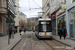 Bombardier Siemens NGT6 Hermelijn n°6325 sur la ligne 2 (De Lijn) à Gand (Gent)