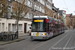 Bombardier Siemens NGT6 Hermelijn n°6301 sur la ligne 21 (De Lijn) à Gand (Gent)