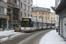 Bombardier Siemens NGT6 Hermelijn n°6319 sur la ligne 21 (De Lijn) à Gand (Gent)