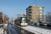 Bombardier Siemens NGT6 Hermelijn n°6302 sur la ligne 21 (De Lijn) à Gand (Gent)