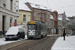 BN PCC n°6233 sur la ligne 21 (De Lijn) à Gand (Gent)